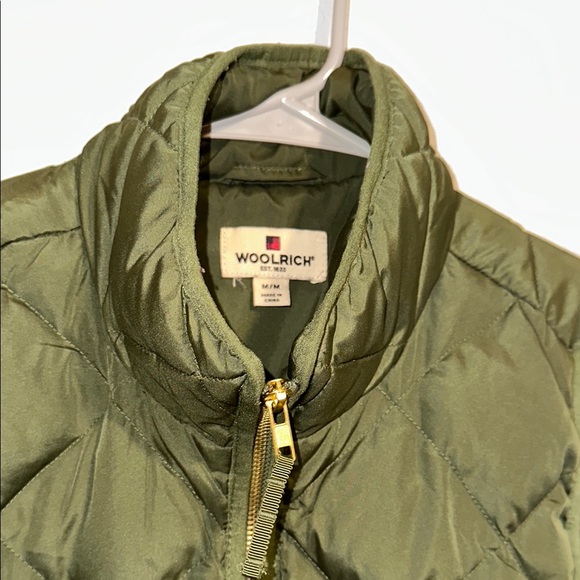 Woolrich Olive Quilted Vest - Picture 2 of 12